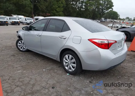 2014 Toyota Corolla Le из США, поврежденный, VIN 5YFBURHE5EP120164